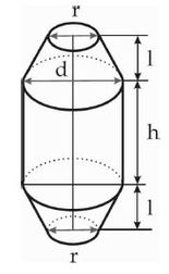 Circular cylinder 2 truncated cones.jpg