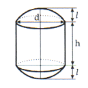 Circular cylinder 2 Spherical segments.gif